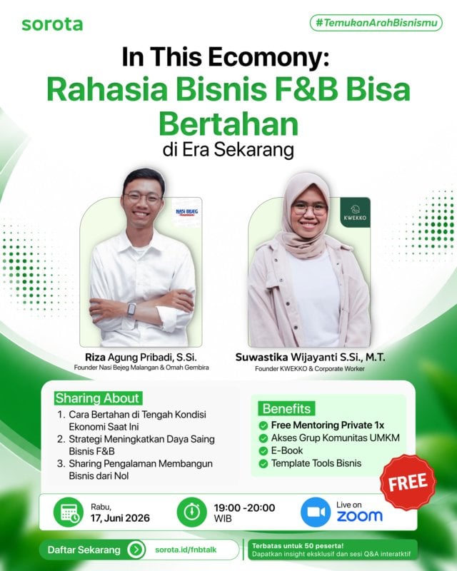 In This Economy: Rahasia Bisnis F&B Bertahan di Era Sekarang